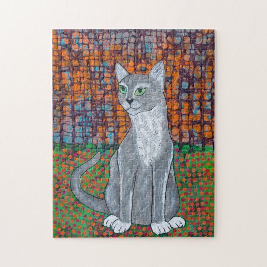 Happy Cat Legpuzzel (Verticaal)