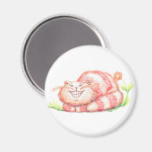 Happy Cat magneet (Voorkant / Achterkant)