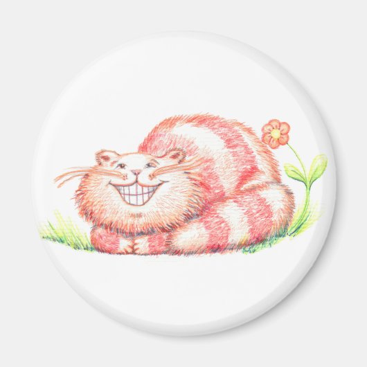 Happy Cat magneet (Voorkant)