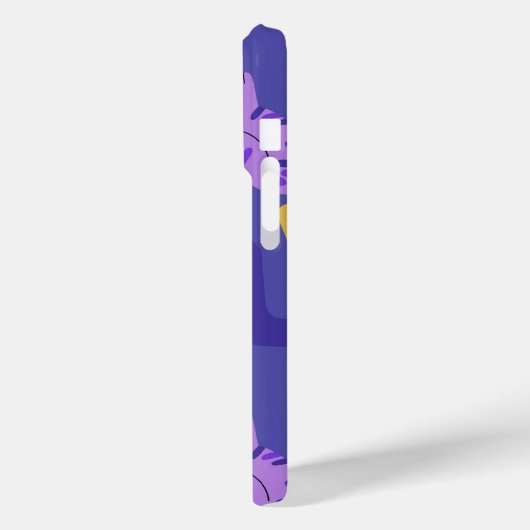 Happy Cat & Matisse Flowers Case-Mate iPhone Case (Achterkant / Links)