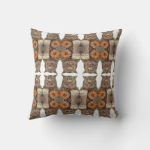 Happy Cat met Doughnoten en koffie - Kat / Kitten