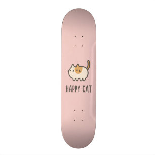 Happy Cat Persoonlijk Skateboard
