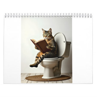 Happy Cat: Schattige kittenontwerp voor kattenlief Kalender