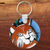 Happy Cat Sleutelhanger (Voorkant)