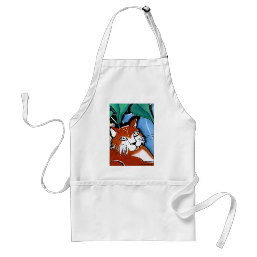 Happy Cat Standaard Schort (Voorkant)