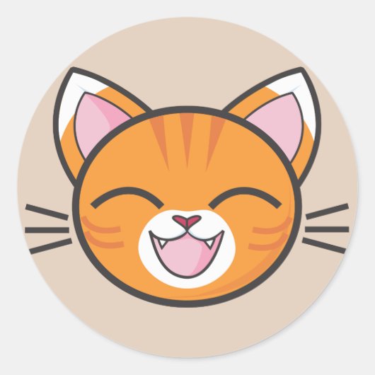 Happy Cat stickers (Voorkant)