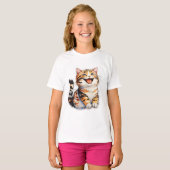 Happy Cat T-shirt (Voorkant volledig)