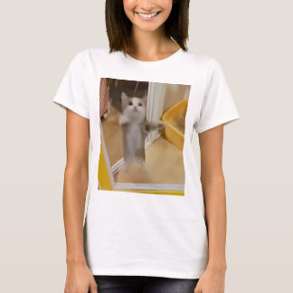 Happy Cat T-shirt voor dames