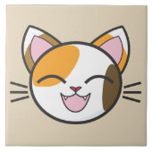 Happy Cat tegel Tegeltje (Voorkant)