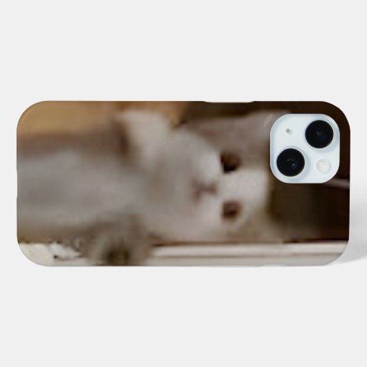 Happy Cat Telefoon/IPad Case (Achterkant (horizontaal))