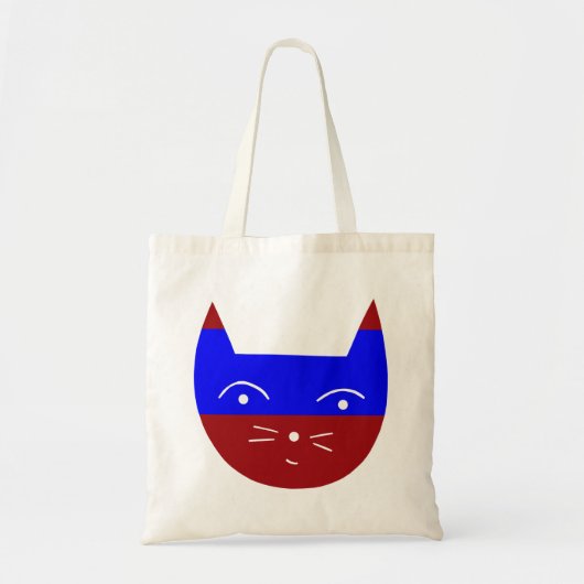 Happy Cat Tote Bag (Voorkant)