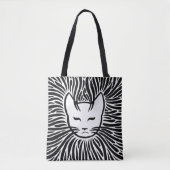Happy Cat Tote Bag (Voorkant)