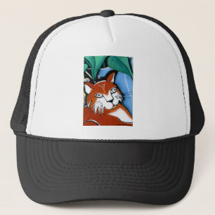Happy Cat Trucker Pet