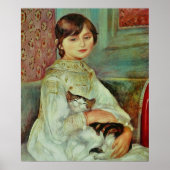 Happy Cat van Renoir Poster (Voorkant)
