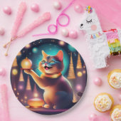 Happy Cat viert kerst،Papier Bord (Feest)