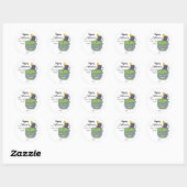 Happy Catloween | Halloween Cat Sticker (Vel)