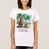 Happy Catnip Cat Funny Cat Lovers T-shirt (Voorkant)