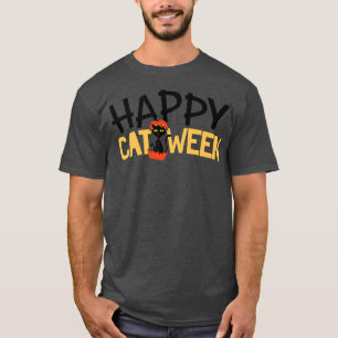 Happy Catoween Halloween Costume Trick or treat Ha T-shirt