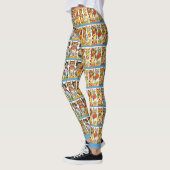 happy cats afdrukken leggings (Links)