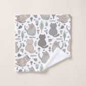 Happy Cats Bad Handdoek (Wasdoekje)