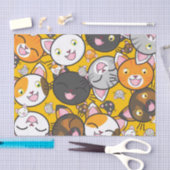 Happy Cats tissuepapier (Craft)