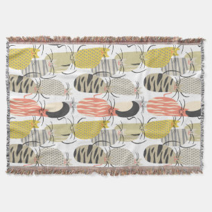 Happy Cats Whimsical Pattern Deken
