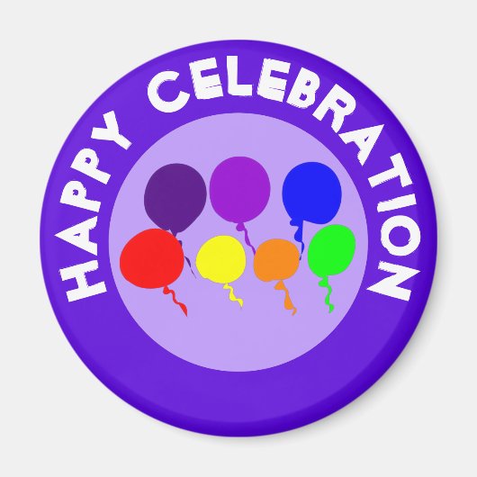 HAPPY-CELEBRATIE MAGNEET (Voorkant)
