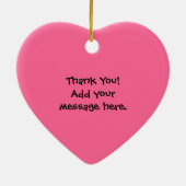 Happy Celery Stalk Bunch green fibre Keramisch Ornament (Achterkant)