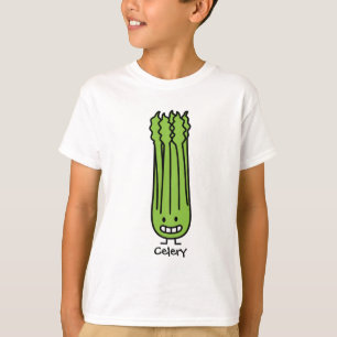 Happy Celery Stalk Bunch green fibre T-shirt