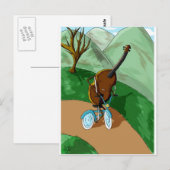 Happy Cello Briefkaart (Voorkant / Achterkant)