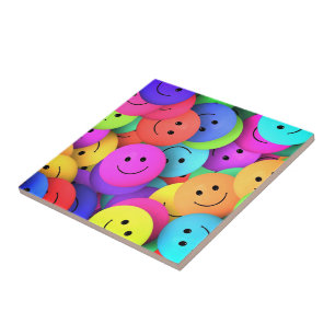 Happy Ceramic Tegel Smile Tegeltje