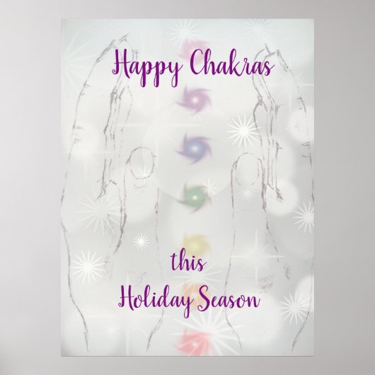 Happy Chakras Holiday Season Poster (Voorkant)