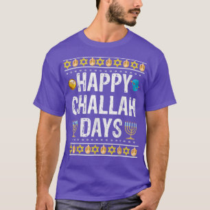Happy Challah-dagen Joods Holiday T-Shirt