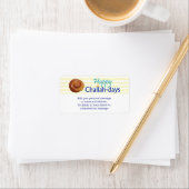 Happy Challah-days Cadeau Label (Insitu)