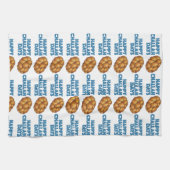 Happy Challah Days Chanukah Hanukkah Bread Loaf Theedoek (Horizontaal)