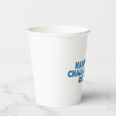 Happy Challah Days Feestdagen Hanukkah Chanukah Papieren Bekers (Rechts)