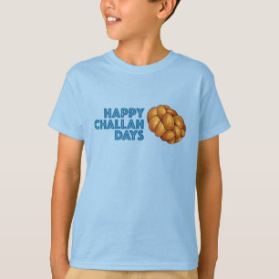 Happy Challah Days Feestdagen Hanukkah Chanukah T-shirt
