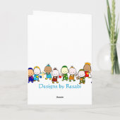 Happy Challah-days Feestdagen Kaart (Achterkant)