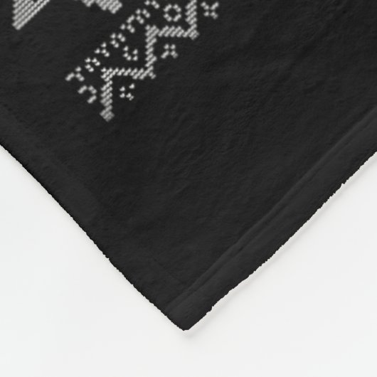 Happy Challah Days Fleece Deken (Hoek)