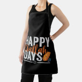 Happy Challah Days Funny Hanukkah Holiday Gift Schort (Insitu)