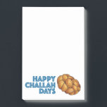 Happy Challah Days Hanukkah Chanukah Bread Loaf Post-it® Notes<br><div class="desc">Hij is voorzien van een originele markeerafbeelding van een brood met gevlekte kallabrood, met HAPPY CHALLAH DAYS in een leuk lettertype. Geweldig voor Hanukkah! Deze afbeelding is ook beschikbaar op andere producten. Zie je niet wat je zoekt? Hulp nodig bij aanpassingen? Neem contact op met Rebecca om iets voor je...</div>