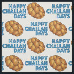 Happy Challah Days Hanukkah Chanukah Bread Loaf Stof<br><div class="desc">Hij is voorzien van een originele markeerafbeelding van een brood met gevlekte kallabrood, met HAPPY CHALLAH DAYS in een leuk lettertype. Geweldig voor Hanukkah. Deze afbeelding is ook beschikbaar op andere producten. Zie je niet wat je zoekt? Hulp nodig bij aanpassingen? Neem contact op met Rebecca om iets voor je...</div>