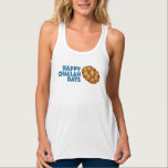 Happy Challah Days Hanukkah Chanukah Funny Holiday Tanktop<br><div class="desc">Bovenkant van de tank is voorzien van een originele markeerafbeelding van een brood met gevlekte kajallabrood, met HAPPY CHALLAH DAYS in een leuk lettertype. Ideaal voor feestvieren voor Hanukkah! Zie je niet wat je zoekt? Hulp nodig bij aanpassingen? Klik "contact deze ontwerper"om iets te hebben enkel voor u wordt gecreeerd!...</div>