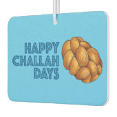 Happy Challah Days Hanukkah Chanukah Holiday Bread Luchtverfrisser (Links)