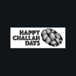 Happy Challah Days Hanukkah Chanukah Holiday Bread Rubberstempel<br><div class="desc">Hij is voorzien van een originele markeerafbeelding van een brood met gevlekte kallabrood, met HAPPY CHALLAH DAYS in een leuk lettertype. Geweldig voor Hanukkah die gekraft en gemaild heeft! Dit voedselontwerp is ook beschikbaar op andere producten. Er zijn ook veel andere zelfgemaakte illustraties beschikbaar. Zie je niet wat je zoekt?...</div>