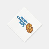 Happy Challah Days Hanukkah Chanukah Holiday Party Servetten (Hoek)