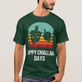 Happy Challah Days Hanukkah Jewish Chanukkah  T-shirt