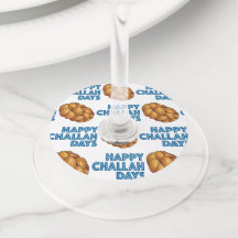 Happy Challah Days Hanukkah Jewish Holiday Bread