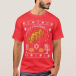 Happy Challah Days Hanukkah Menorah Ugly Pajama Id T-shirt<br><div class="desc">Happy Challah Days Hanukkah Menorah Ugly Pajama Idea .</div>