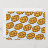 Happy Challah Days Hanukkah Party Joodse Feestdage Kaart (Achterkant)